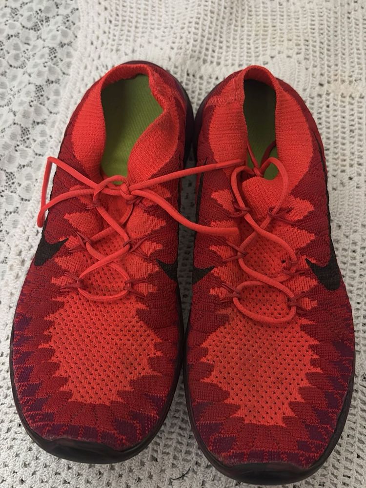 Nike Free Run Red Running Shoes