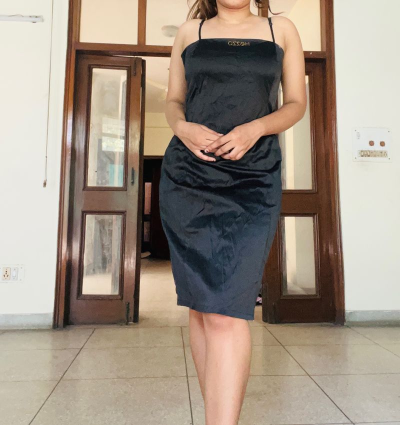 Heavy Satin Cocktail Dress