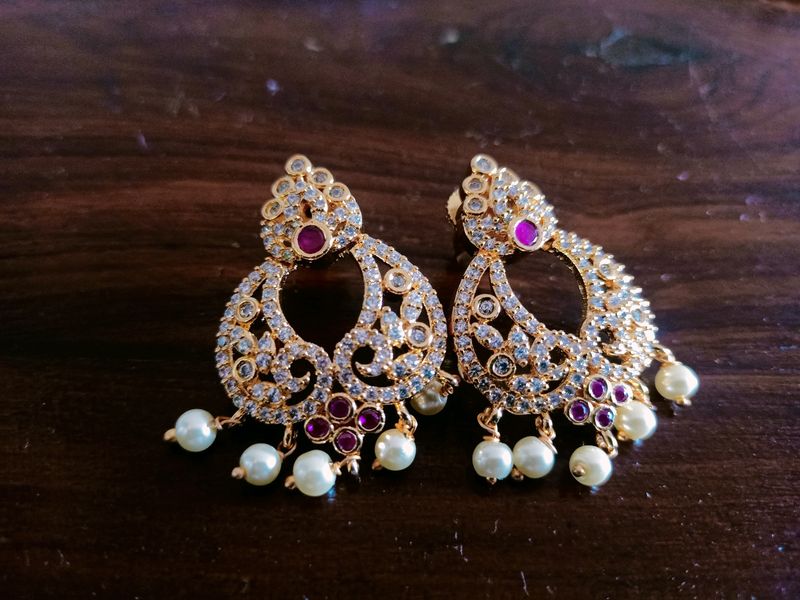 Price Reduced 😍 Cz Earrings 😍❤️(New)