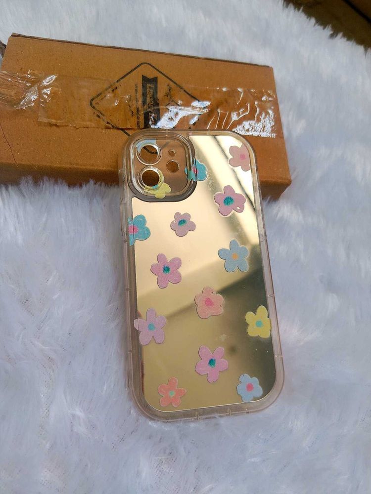 Cute Flower Mirror Phone Cover iphone 12