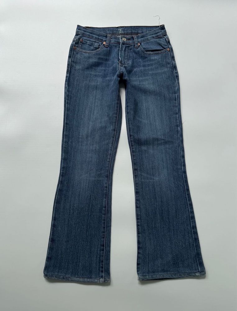 Y2K low rise bootcut jeans