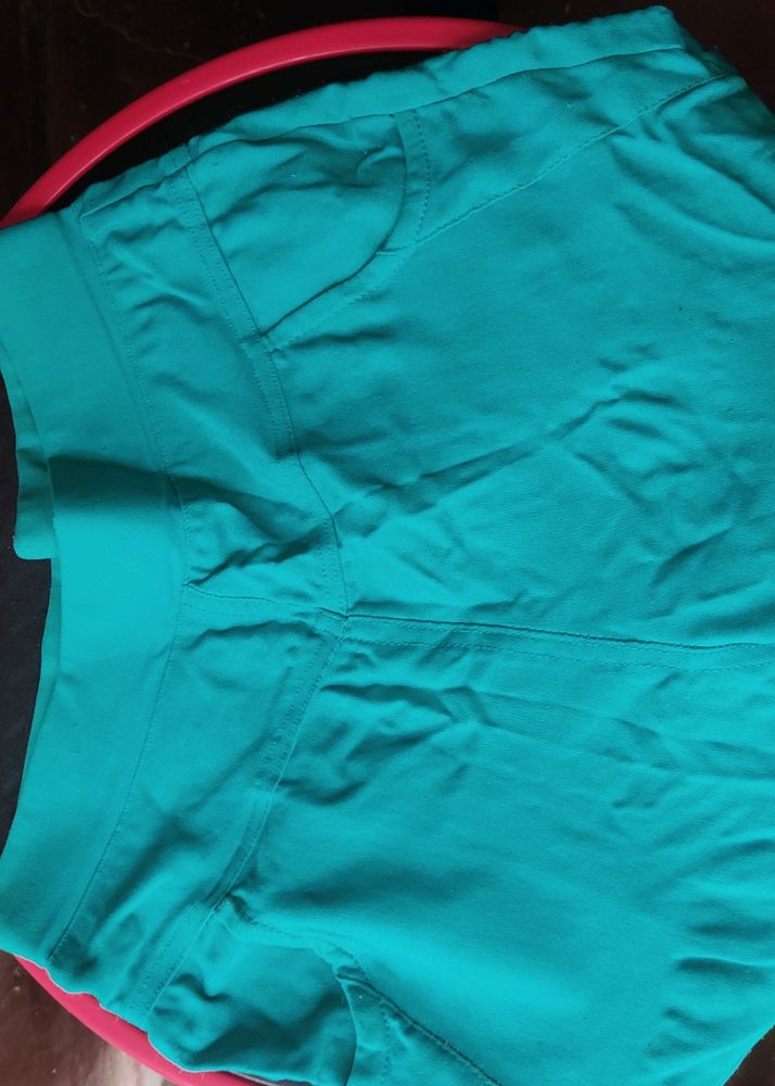 Jeggings/ Seagreen Colur, Soft Comfortable