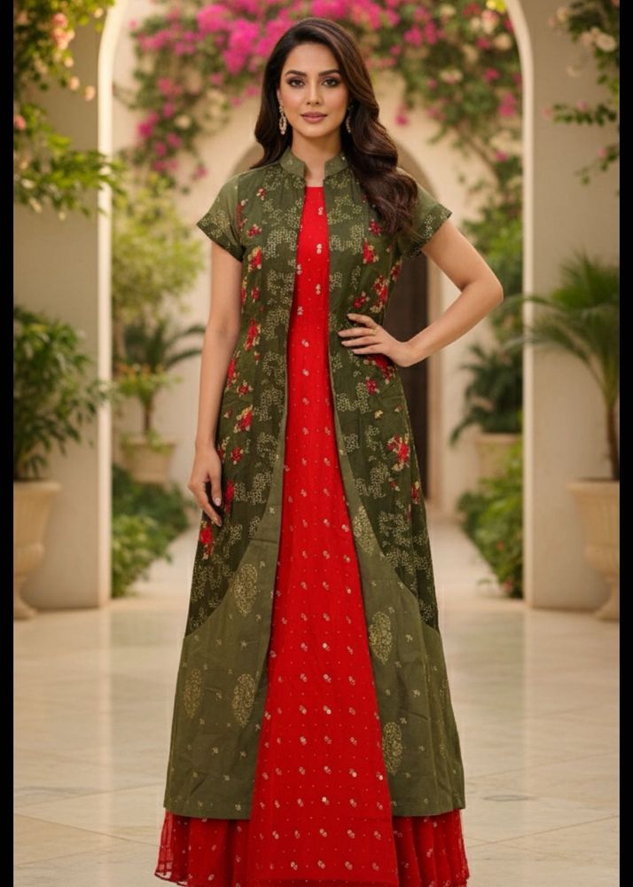 Elegant Kurta Set widtJacket new with tag