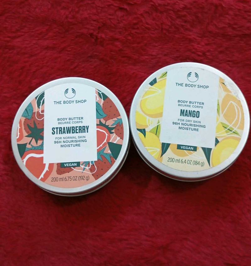 The body shop butter combo