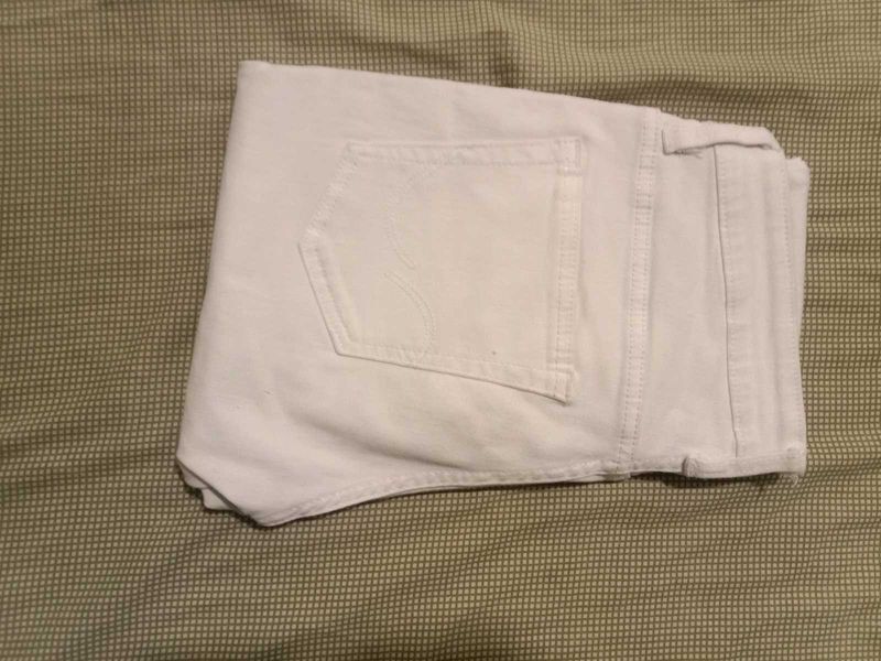 White Denim Jeans