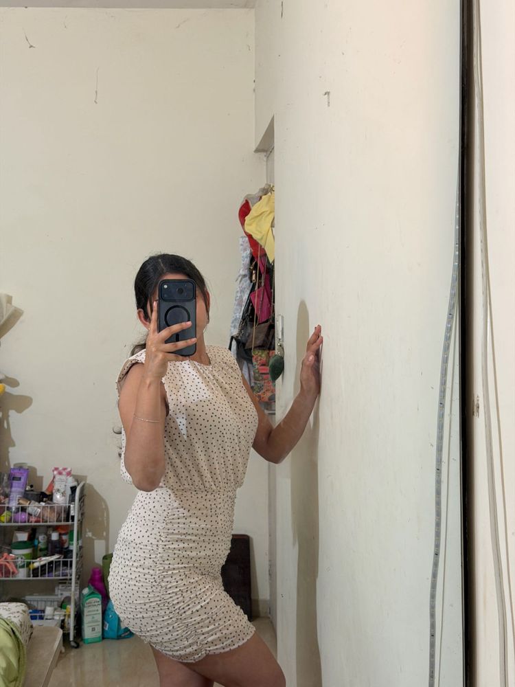 Polka Dot Mini Dress