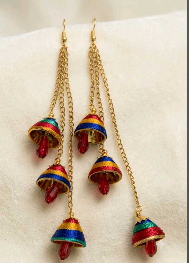 Boho Beaded Dangle Earring