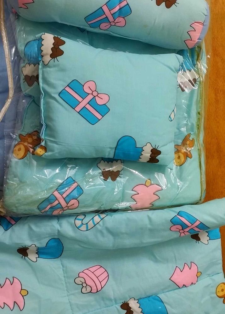 Baby Gadda with Pillow.