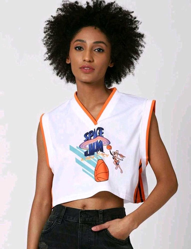 Space Jam Crop Top