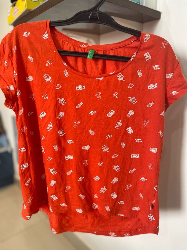 Orange short T-Shirt