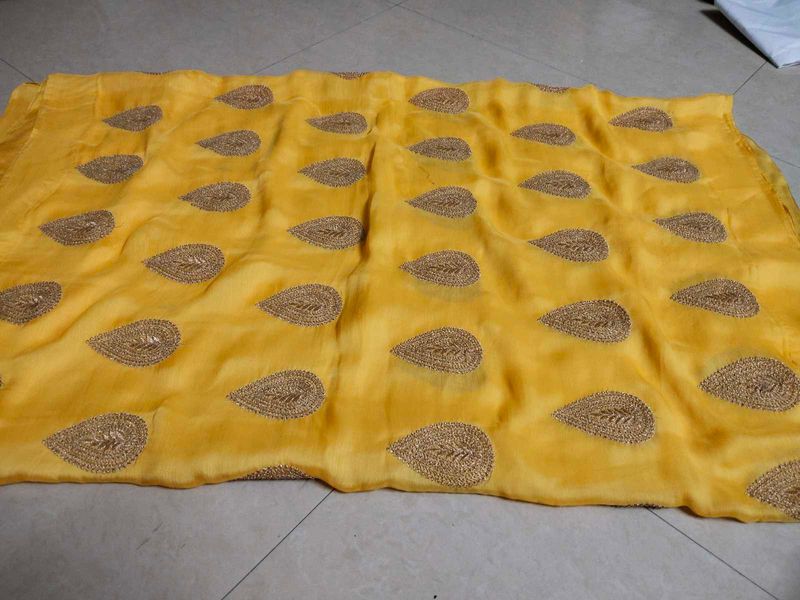 Yellow Dress Material