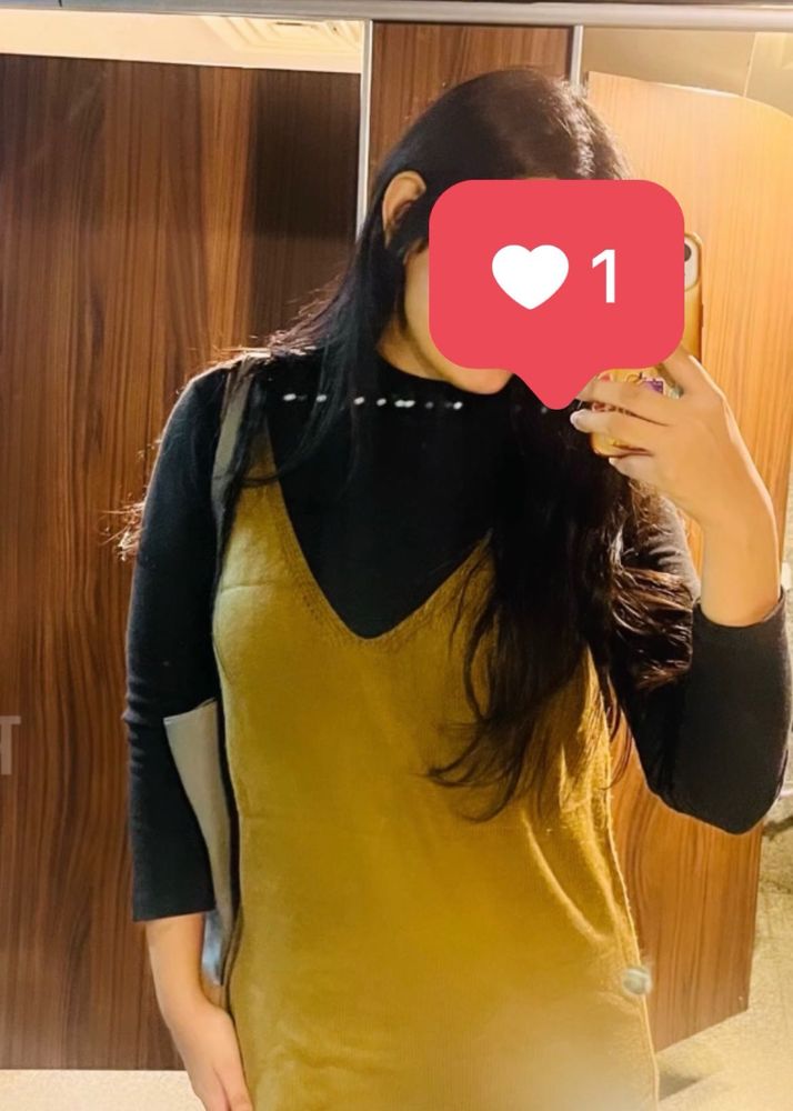 Olive Winter One Piece Woollen Dress