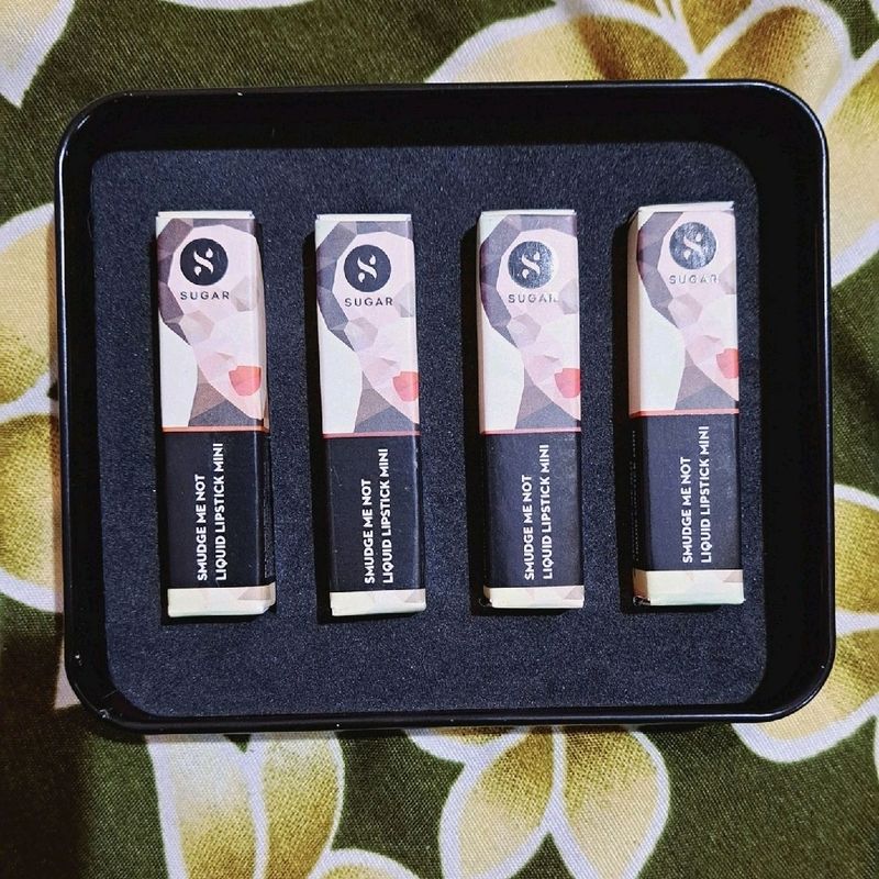 Sugar Smudge Me Not Liquid Lipstick Set