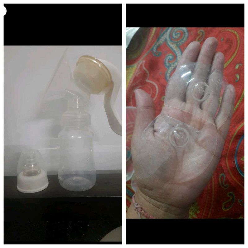Breast Pump And Nipple Shield Combo