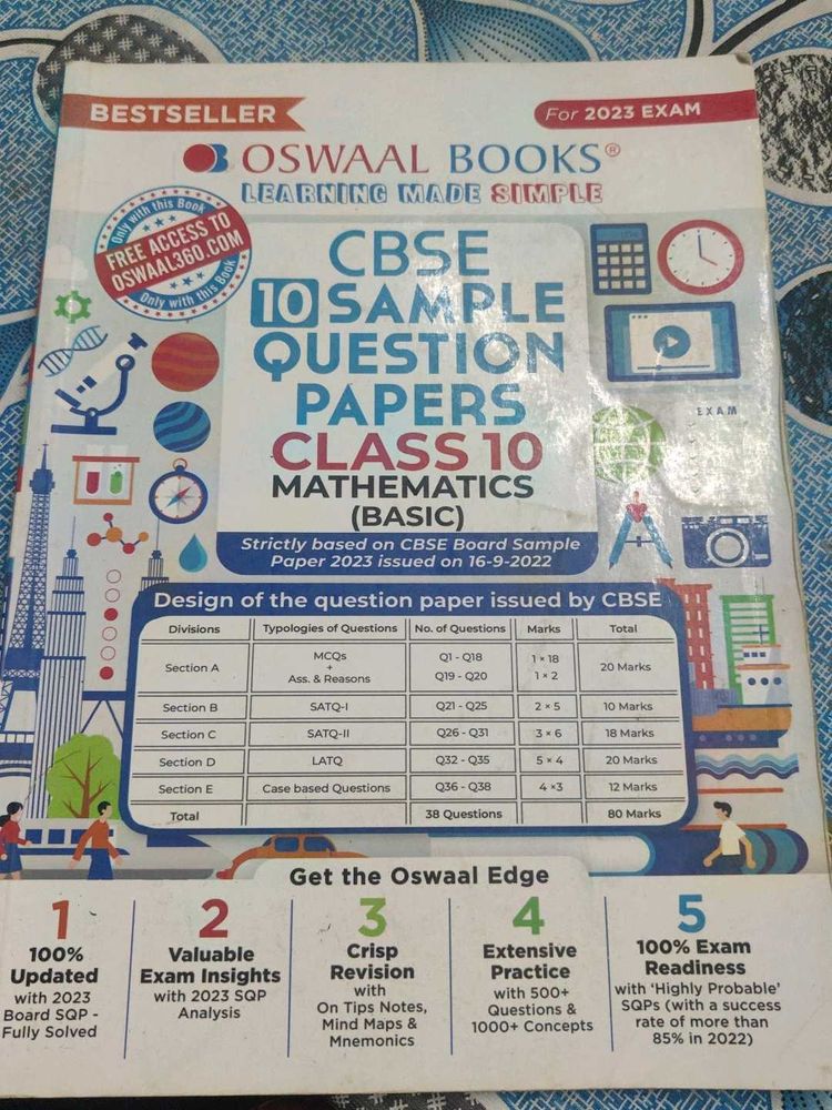 Oswaal CBSE Class 10 Maths Sample Papers