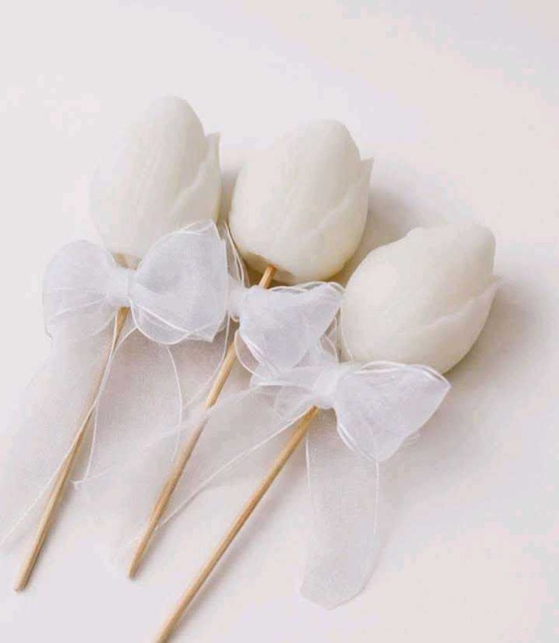 Tulip Candle Set of 3 | bouquet Flower Candl