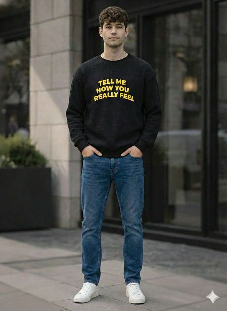 Graphic Print Sweatshirt