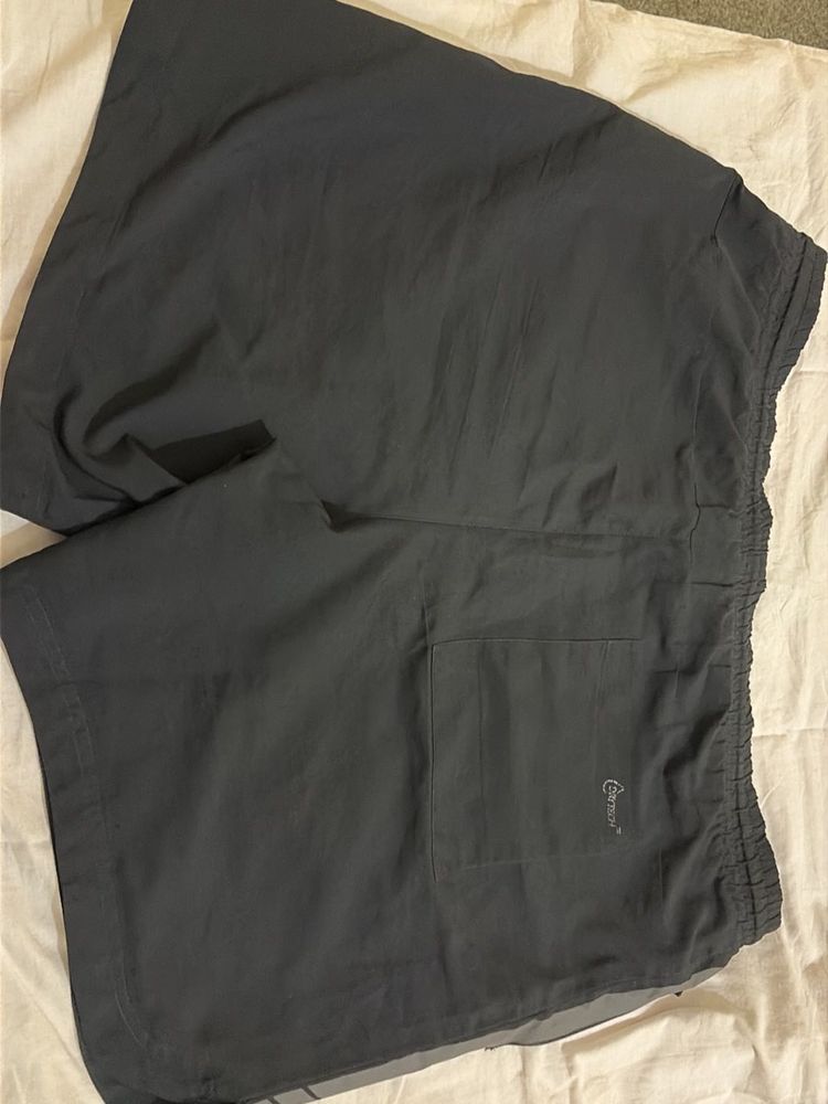 Men's Dark Grey Athletic Shorts