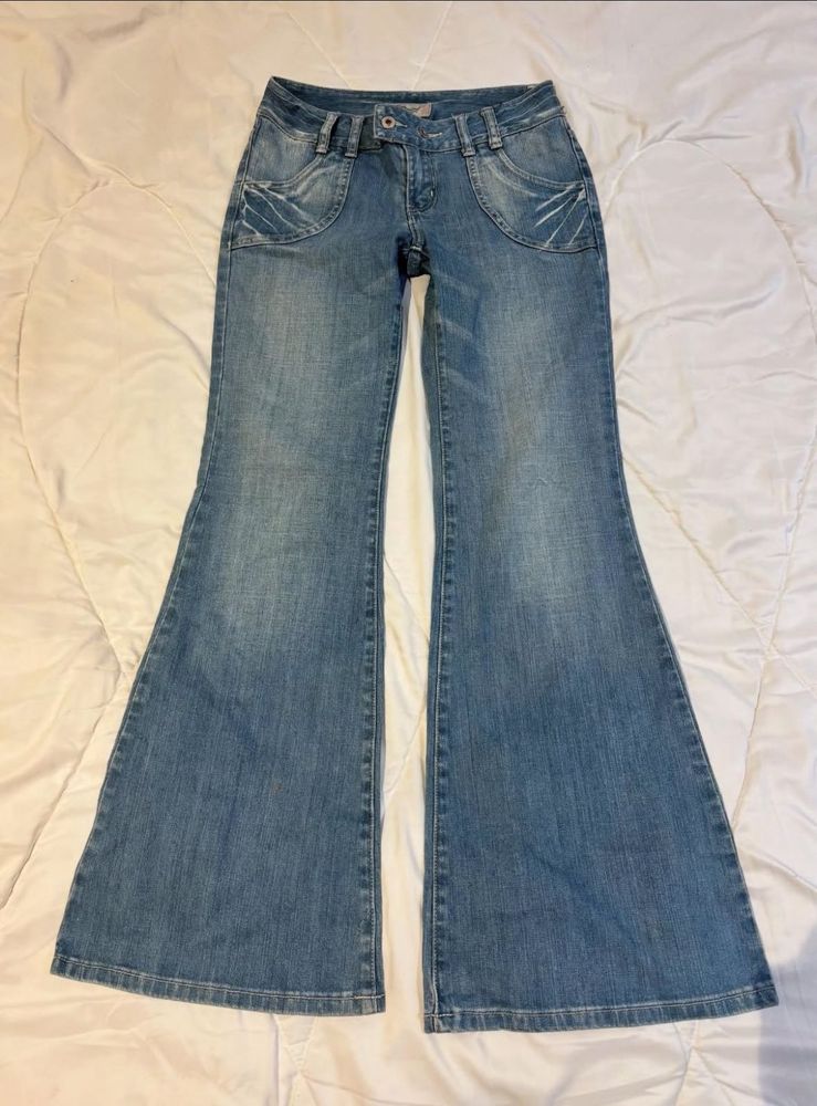 Light Wash Flare Jeans