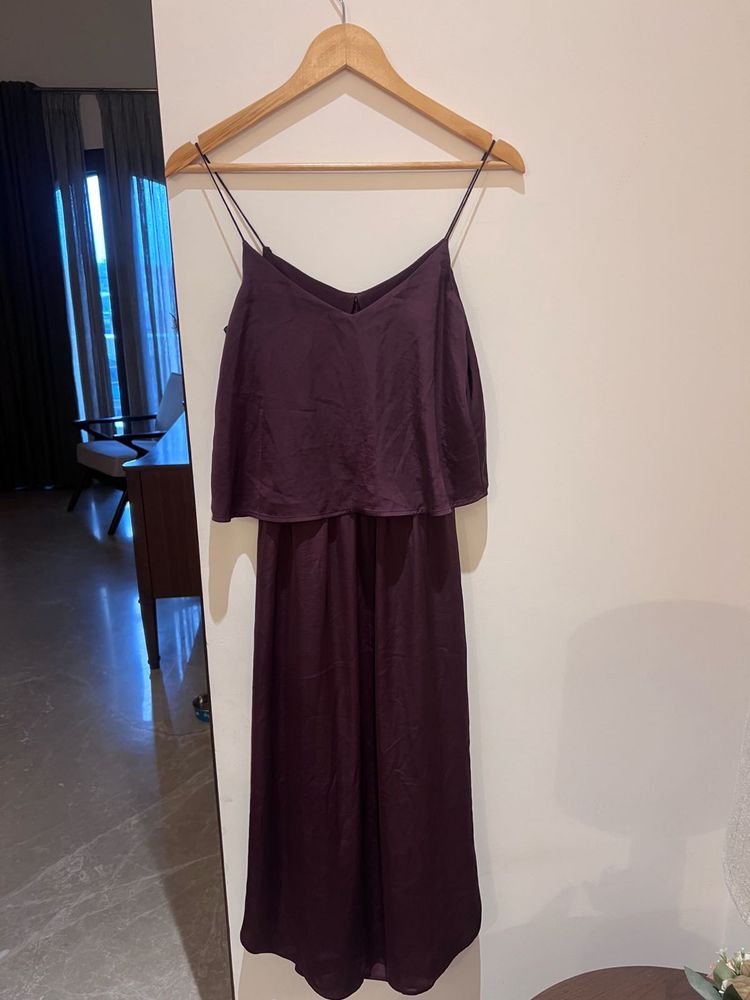H&amp;M Burgundy Dress