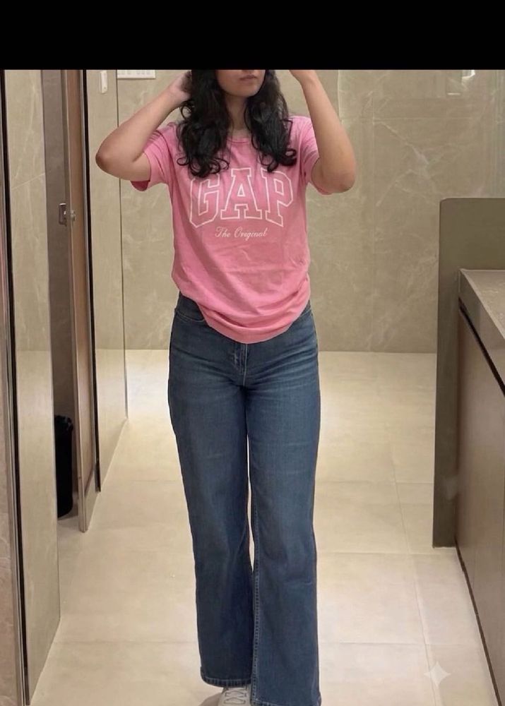Pink GAP "The Original" T-Shirt