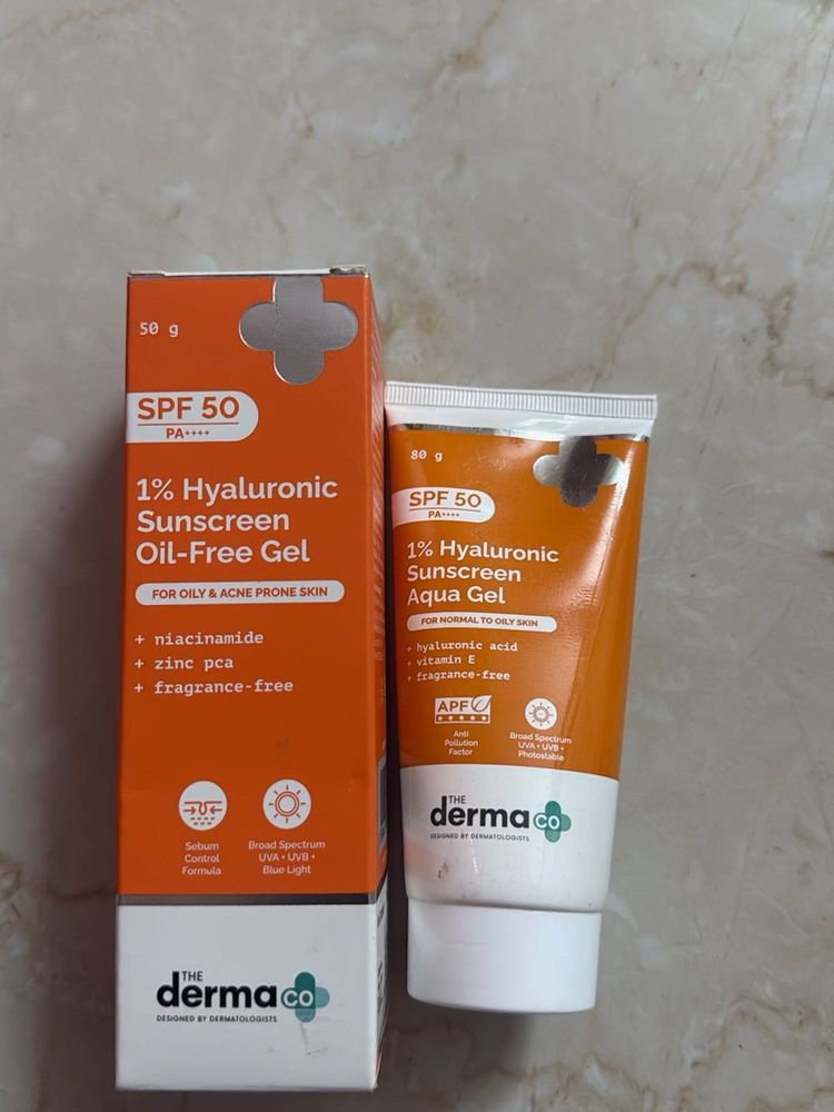 The Derma Co. SPF 50 Sunscreen Gel