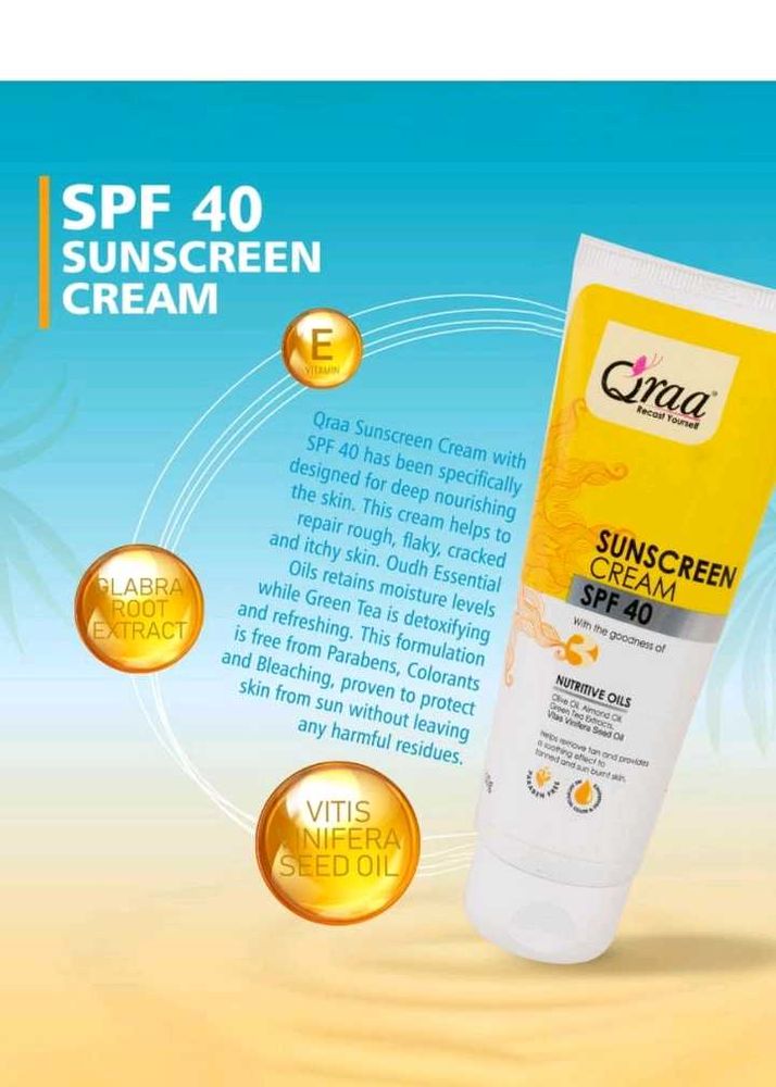 Qraa Sunscreen SPF 40
