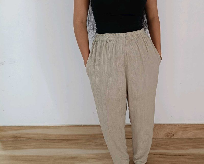 Comfortable Sage Green  palazzo pants