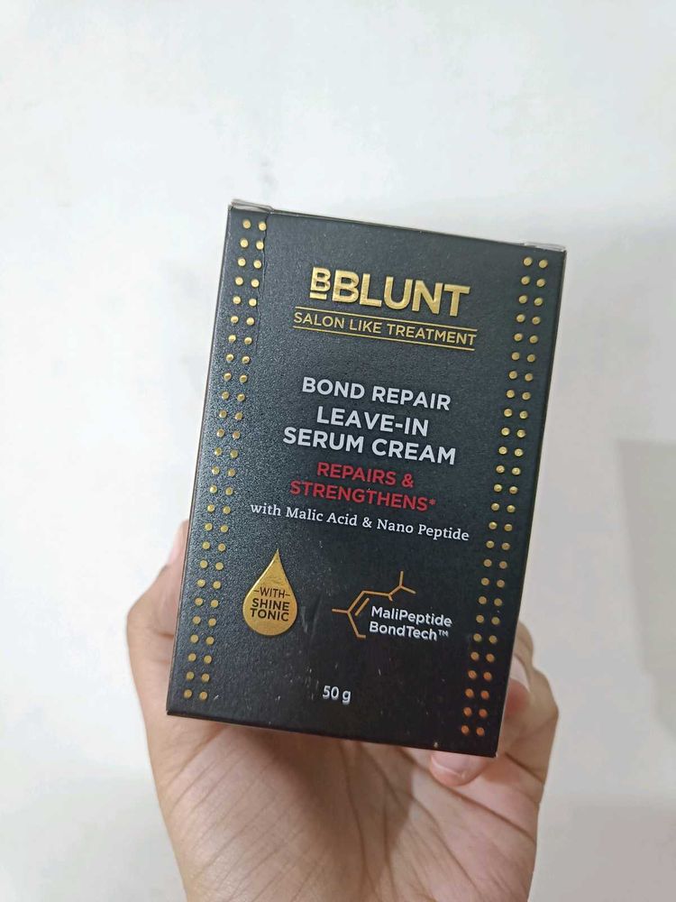 BBLUNT Bond Repair Serum Cream