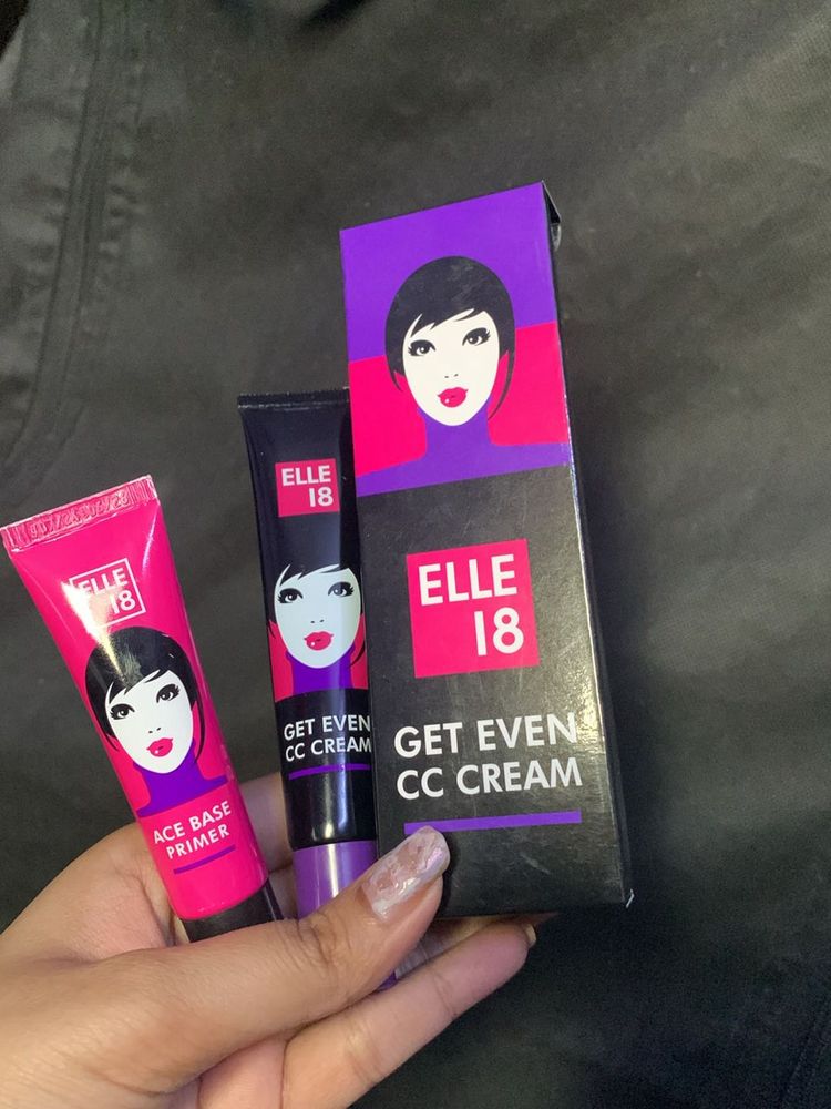Elle 18 Primer And Cc Cream Combo