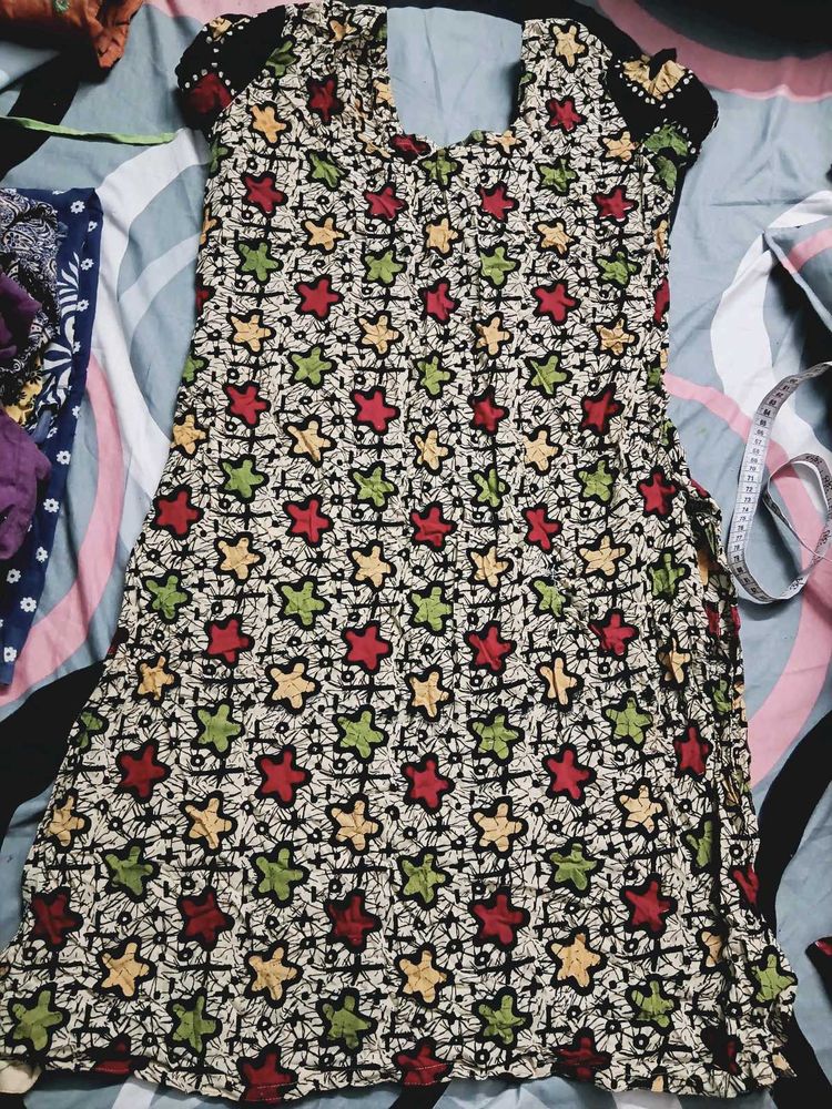 Multi  Printed Kurta only