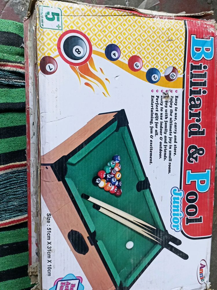 BILLARD &amp; POOL JUNIOR