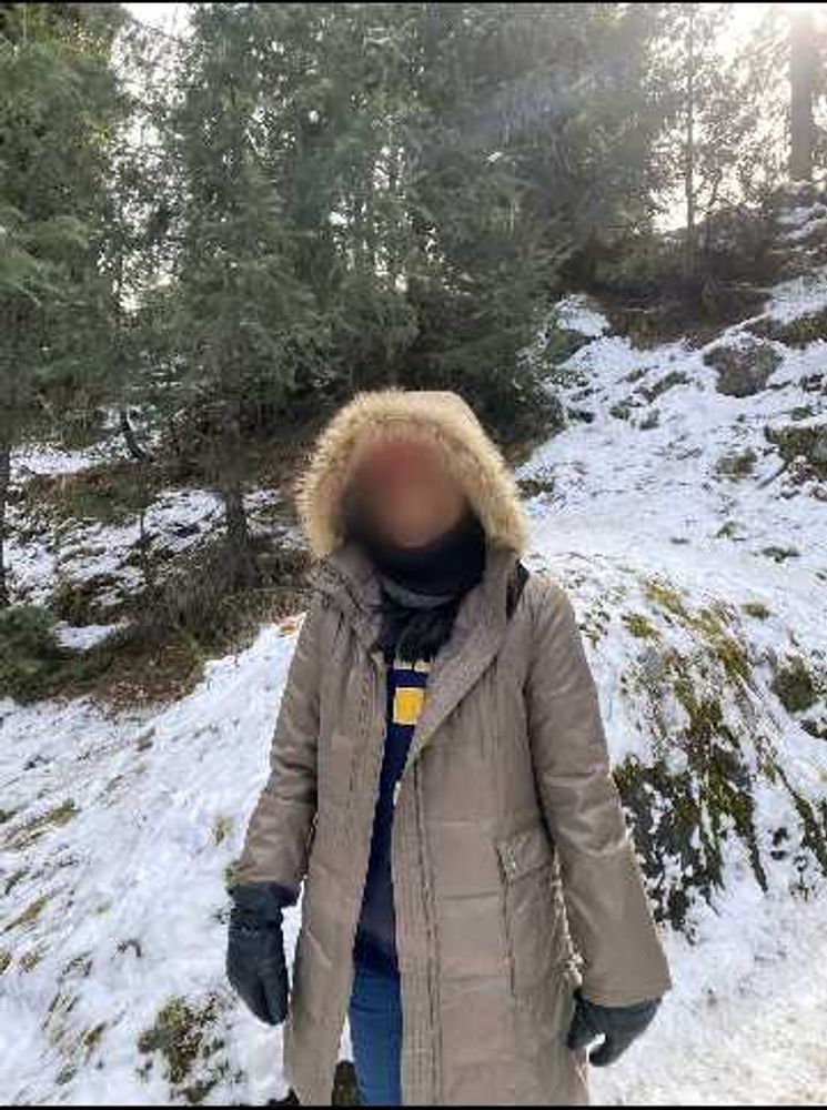 Women's Brown Winter Parka Jacket
