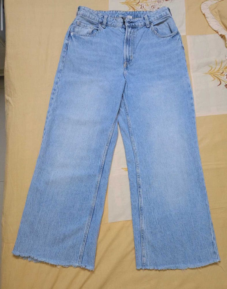 H&amp;M divided Wide Leg Jeans