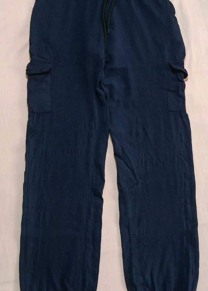 Navy Cargo Pants