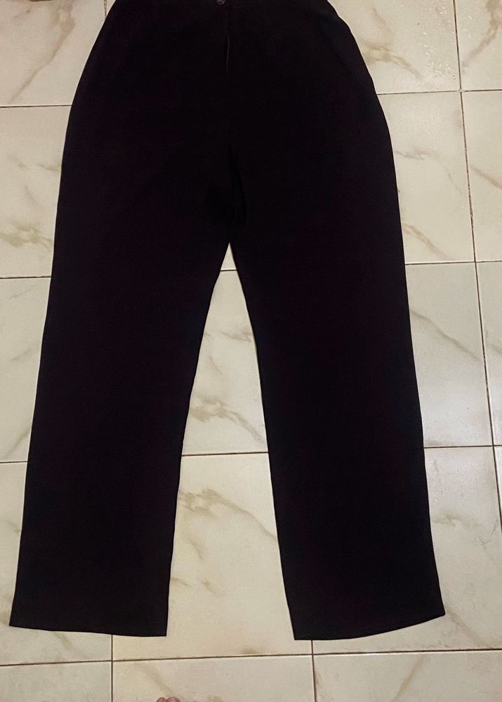 Plum Formal Straight Leg Pants
