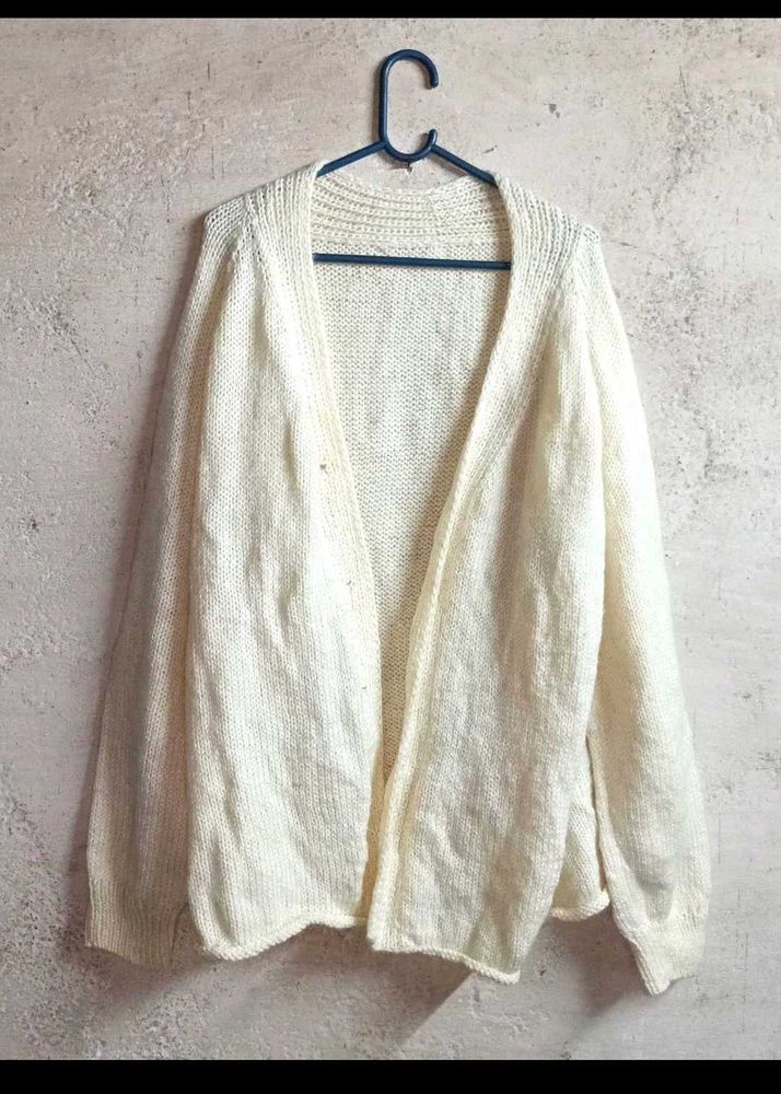 Cream Knit Cardigan