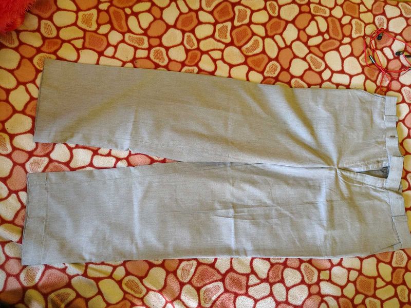 Newly stitched Grey formal Pants - No2