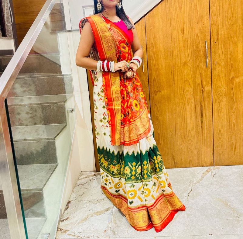 festive vibes saree