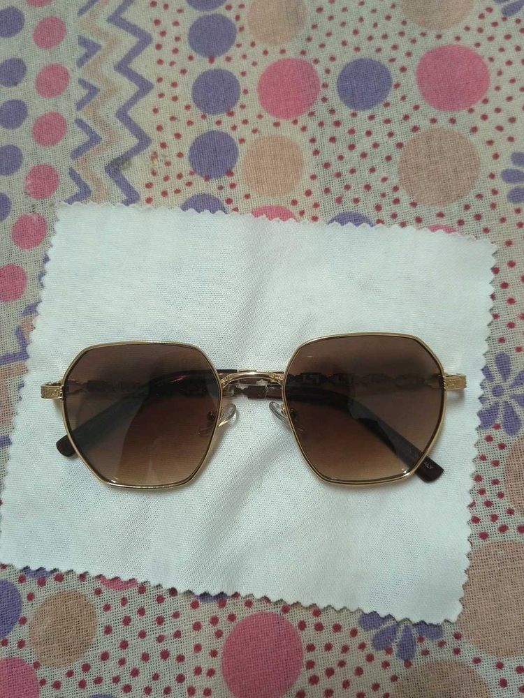Stylish Gold Chain Link sunglasses 😎