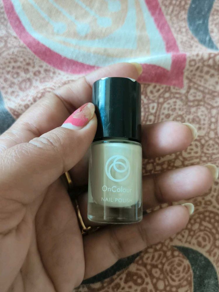 OnColour Nail Polish White