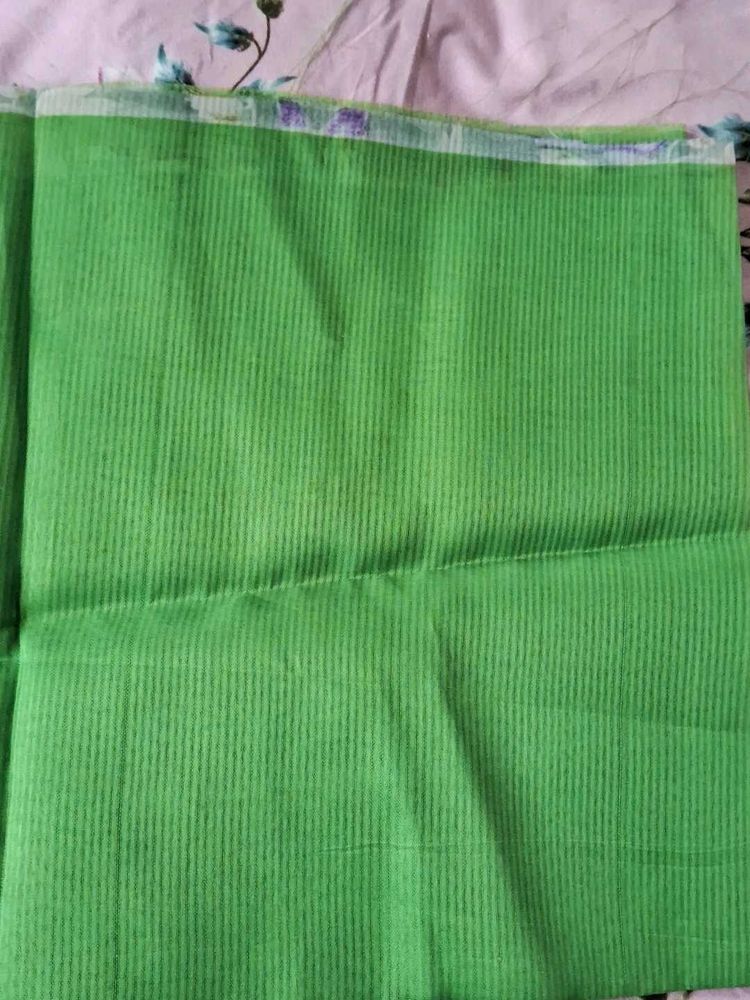 Vibrant Green material blouse