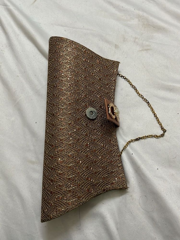 Sparkly Evening Clutch Bag