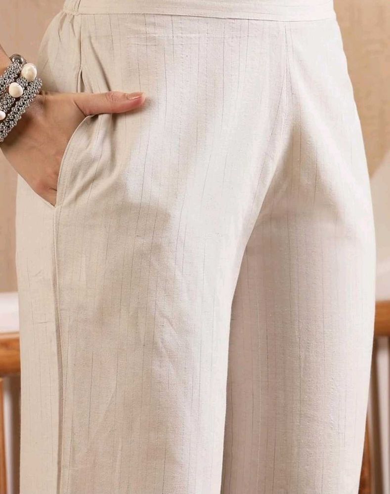 White Palazzo Pants