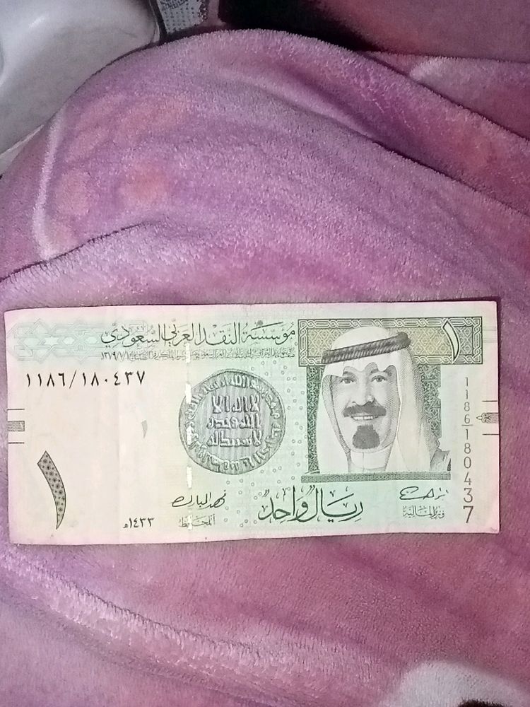 Saudi Riyal Banknote