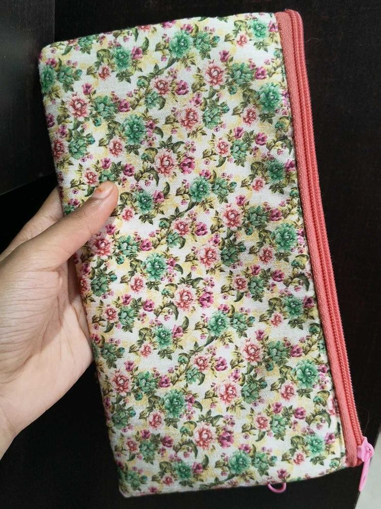 Floral Clutch Pouch
