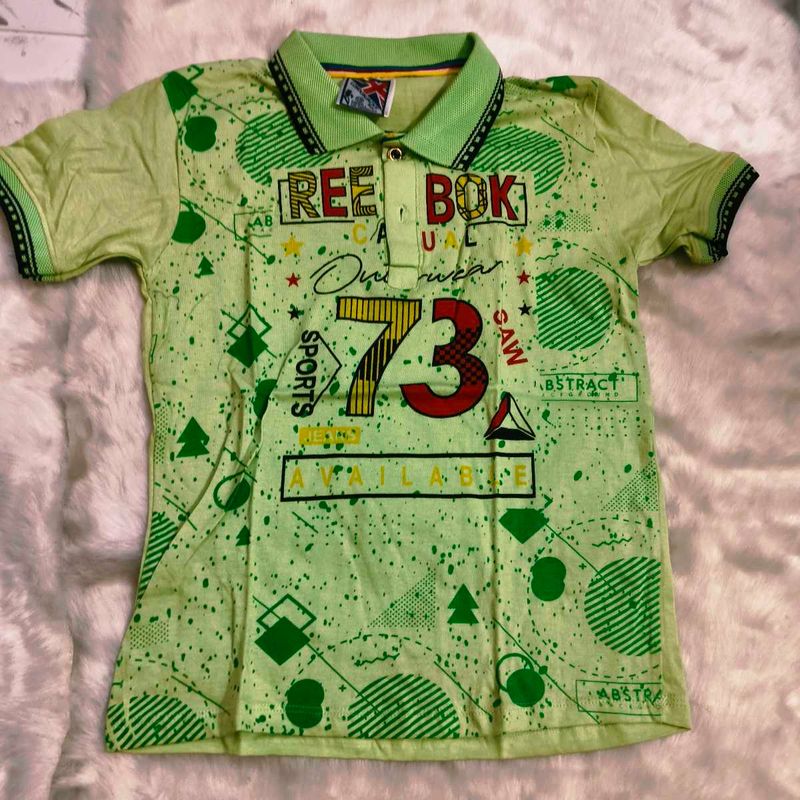 Boys Polo T-Shirt Different Clr Avl on Profile