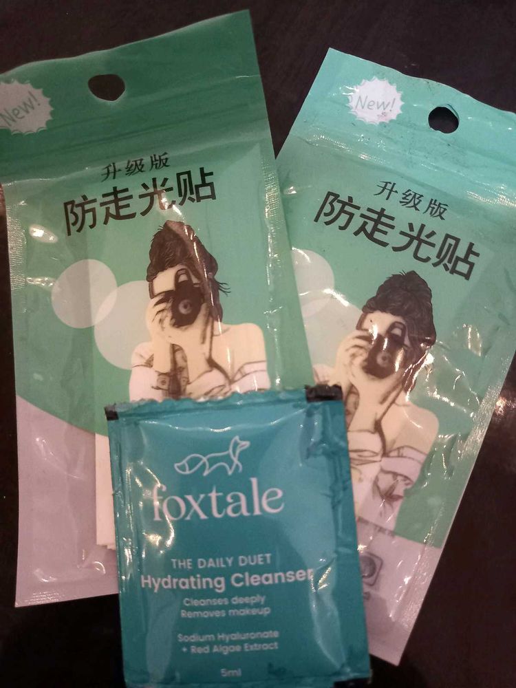 Foxtale Hydrating Cleanser &amp; Facial Stickers