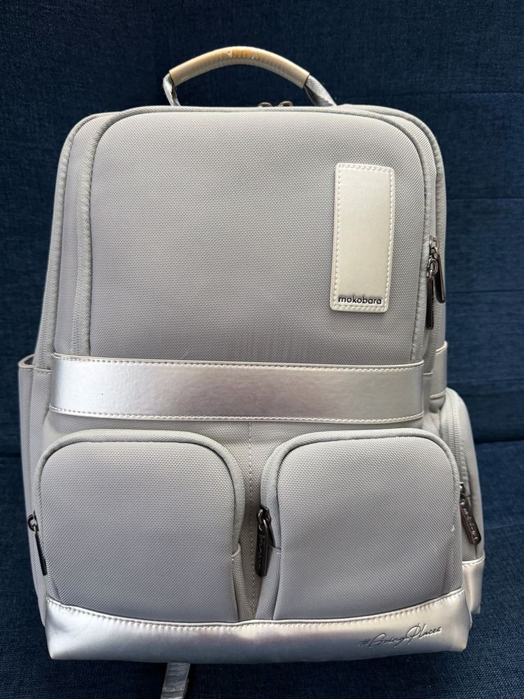 Stylish Grey Backpack