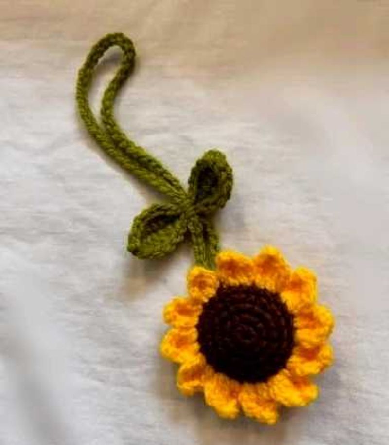 Sunflower Keychain 🌻